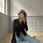 Trim lace top - sort