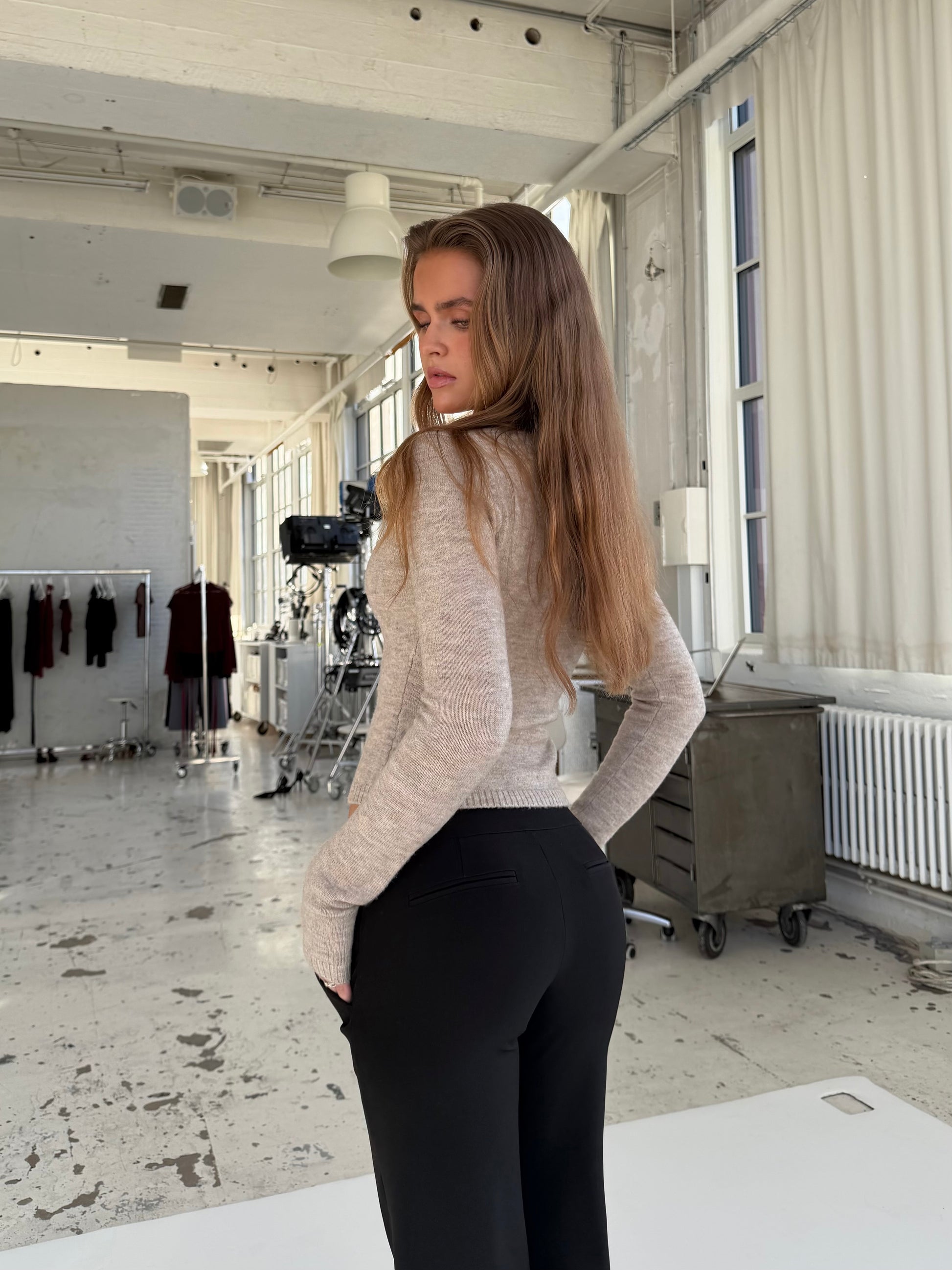 Pearl cardigan - beige
