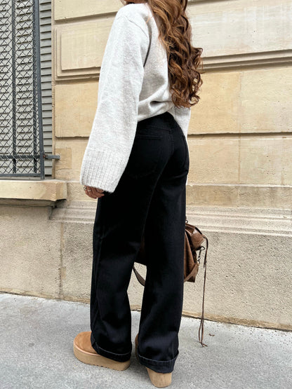 Jolie jeans - sort