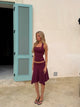 Sira skirt - Bordeaux 