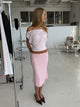 Melia mesh skirt - pink