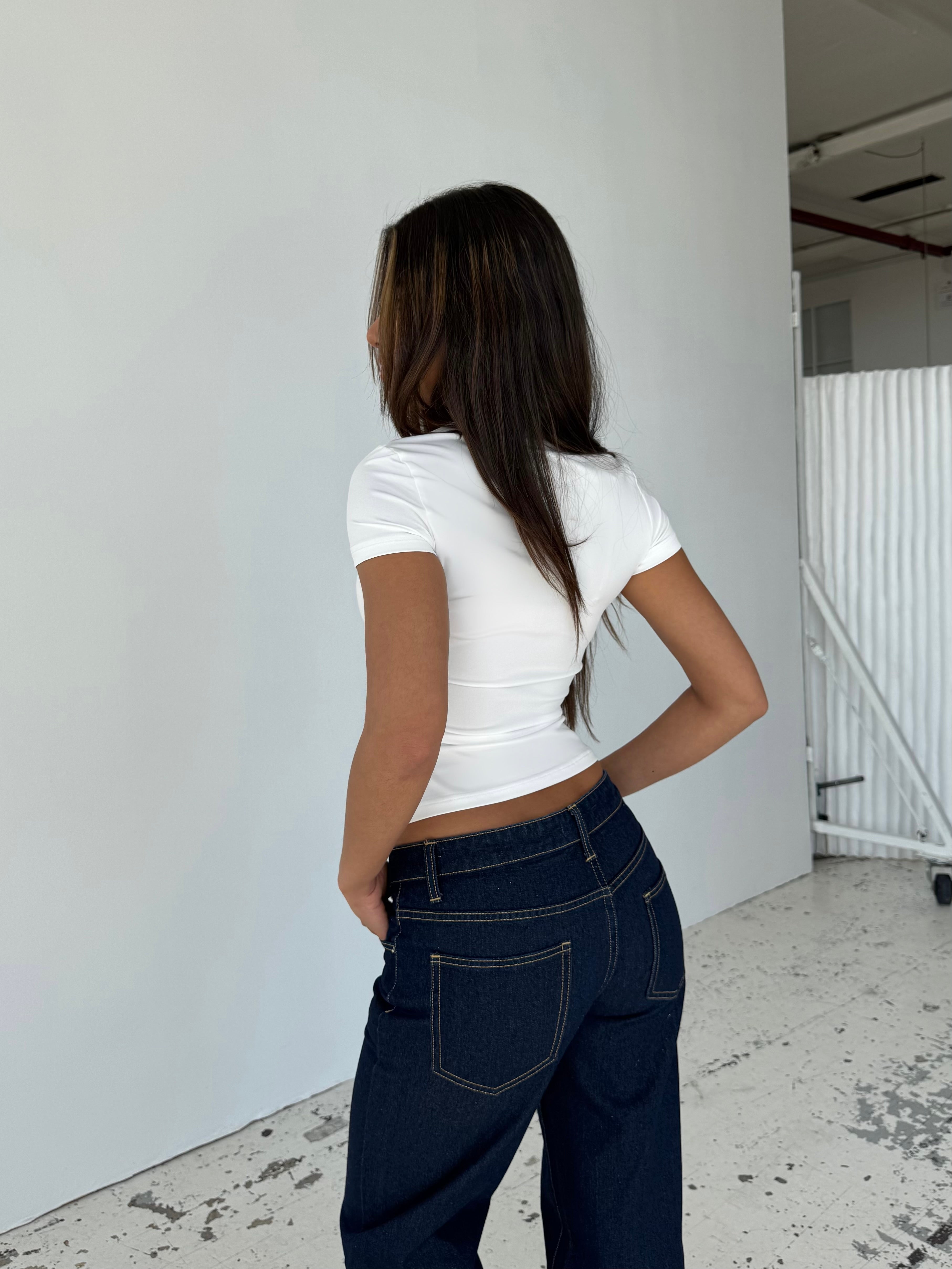 Basic tee - hvid