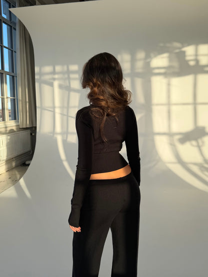 Zipper knit - sort