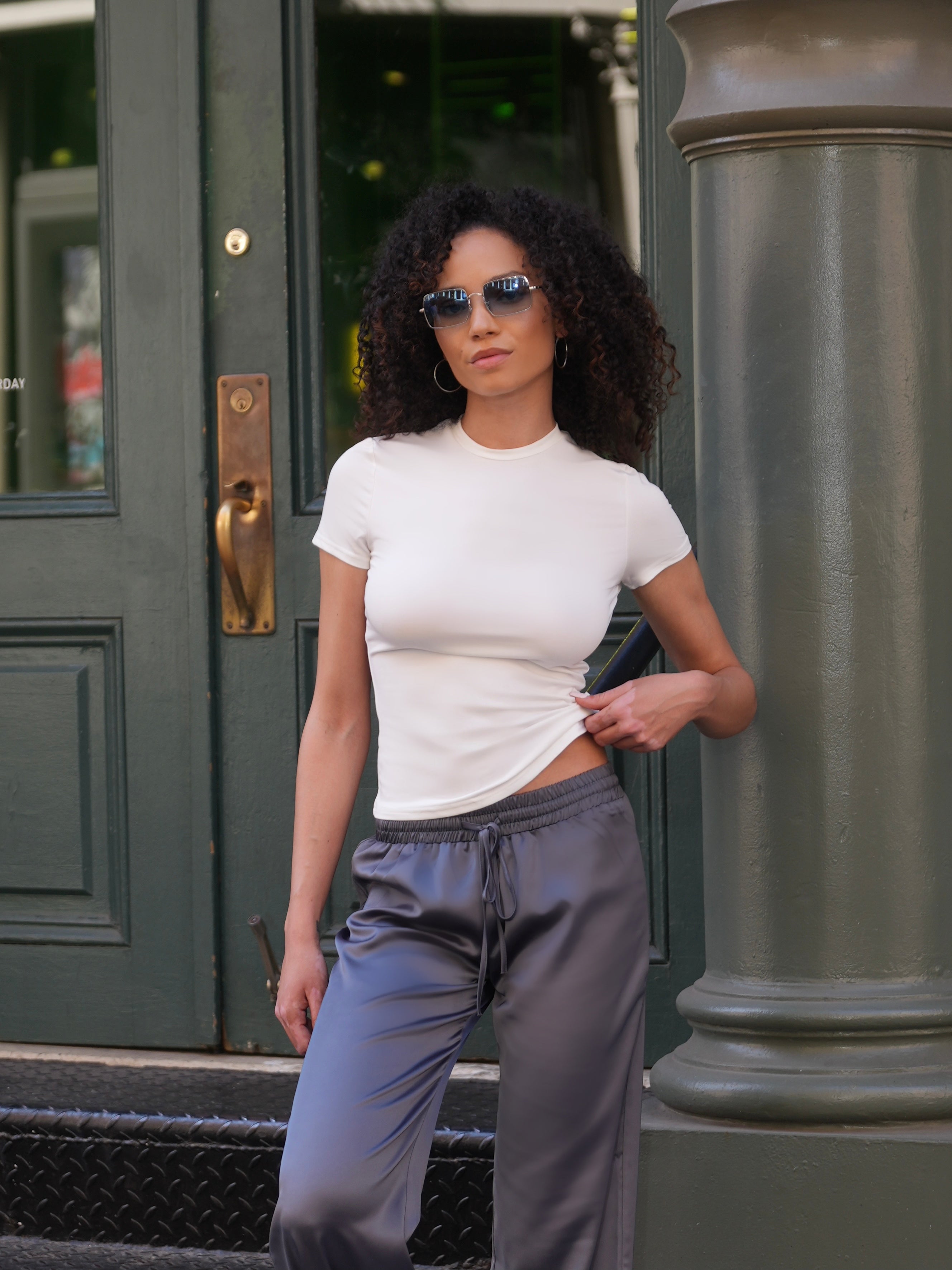 Basic tee - hvid